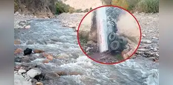 Moquegua: camión cisterna que transportaba cerca de 10 mil galones de petróleo cayó al río Tumilaca Moquegua: camión cisterna que transportaba cerca de 10 mil galones de petróleo cayó al río Tumilaca