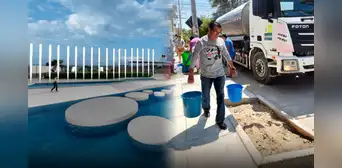 Pese a déficit hídrico en Piura, alcalde insiste con el 'Parque de las aguas' y aprueba S/250.000 más al proyecto Pese a déficit hídrico en Piura, alcalde insiste con el 'Parque de las aguas' y aprueba S/250.000 más al proyecto