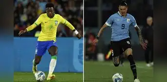 Alineaciones Brasil vs Uruguay: formaciones para el partido por las Eliminatorias 2026