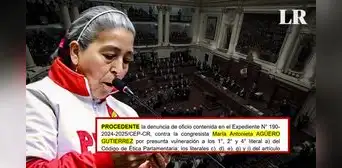 Mochasueldos: plantean declarar procedente investigación contra cerronista María Agüero