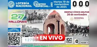 Resultados Lotería Nacional de México, Sorteo Especial 293 EN VIVO HOY, 19 de noviembre: qué número cayó y lista de ganadores