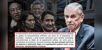 Congreso: peruanos pagarán honorarios de los abogados de los dueños de los partidos Congreso: peruanos pagarán honorarios de los abogados de los dueños de los partidos