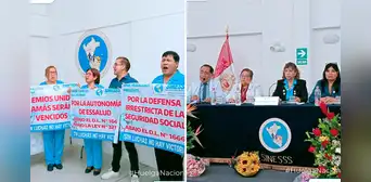 Trabajadores de EsSalud anuncian huelga nacional este 20 de noviembre: denuncian falta de medicamentos y de personal Trabajadores de EsSalud anuncian huelga nacional este 20 de noviembre: denuncian falta de medicamentos y de personal