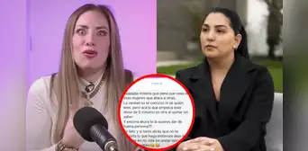 Grasse Becerra filtra chats privados con Ana Siucho tras pelea por su nuevo trabajo en EE. UU.: "Deja de meterte en mi vida"