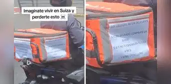 Repartidor de Rappi pega singular cartel dirigido a conductores en Lima: “Si me gritas, lloro” Repartidor de Rappi pega singular cartel dirigido a conductores en Lima: “Si me gritas, lloro”