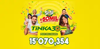 La Tinka EN VIVO, hoy 20 de noviembre: resultados del último sorteo, jugada ganadora y premios de la lotería nacional