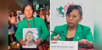 Ministra de la Mujer confunde el nombre de Sheyla Condor por Shirley hasta en 2 ocasiones: "Pido disculpas"