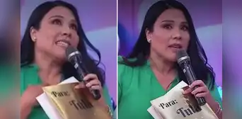 Tula Rodríguez se quiebra EN VIVO y protagoniza emotivo momento con su hija: "Sin ella, yo no podría estar parada" Tula Rodríguez se quiebra EN VIVO y protagoniza emotivo momento con su hija: "Sin ella, yo no podría estar parada"
