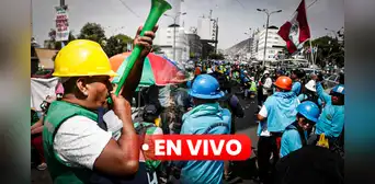Paro de mineros artesanales en Perú: se registraron bloqueos en la Panamericana Sur
