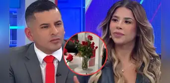 La insólita reacción de Gabriela Serpa al enterarse EN VIVO de que Elio Riera es casado: "No sabía que era comprometido"