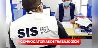 ¿Deseas encontrar trabajo? SIS abre nueva convocatoria de trabajo en Lima y regiones con salarios de hasta S/ 8.500 ¿Deseas encontrar trabajo? SIS abre nueva convocatoria de trabajo en Lima y regiones con salarios de hasta S/ 8.500