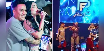 Christian Cueva celebra su cumpleaños en show de Pamela Franco y ella lo sorprende con romántico mensaje: "Te amo, mi amor"