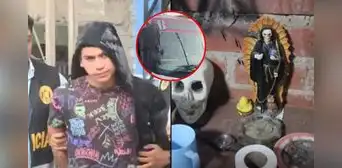 Cae brazo armado de ‘Los Intocables de Mariategui’ en SJL: extorsionaba a transportistas tras hacer rituales a la 'Santa Muerte'