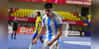 Argentina vuelve a una final: triunfazo por 2-0 ante Brasil para definir el título del Sudamericano Sub-20 de Futsal