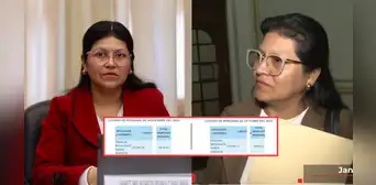 Congresista Janet Rivas es acusada de contratar a 'trabajadora fantasma' que recibe más de S/7.000 mensuales