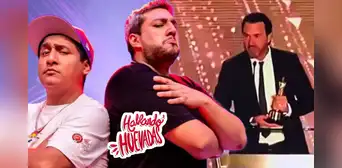 Cristian Zuárez recibió el Martín Fierro para ‘Hablando Huevadas’ tras la ausencia de Ricardo y Jorge Cristian Zuárez recibió el Martín Fierro para ‘Hablando Huevadas’ tras la ausencia de Ricardo y Jorge