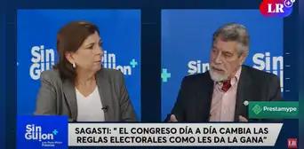 Francisco Sagasti: "El Congreso día a día cambia las reglas electorales como les da la gana" Francisco Sagasti: "El Congreso día a día cambia las reglas electorales como les da la gana"