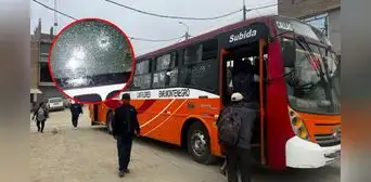 Atacan a balazos bus de empresa ‘Las Flores’ en San Juan de Lurigancho en último día de estado de emergencia Atacan a balazos bus de empresa ‘Las Flores’ en San Juan de Lurigancho en último día de estado de emergencia