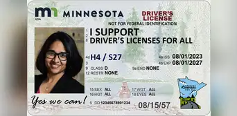 Licencia de conducir para inmigrantes en Minnesota: el bajo monto que debes pagar para recibir tu Real ID en 2025 Licencia de conducir para inmigrantes en Minnesota: el bajo monto que debes pagar para recibir tu Real ID en 2025