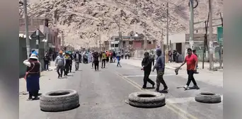 Crisis en Nasca: Escasez de combustible y alimentos por bloqueo de la Panamericana Sur Crisis en Nasca: Escasez de combustible y alimentos por bloqueo de la Panamericana Sur