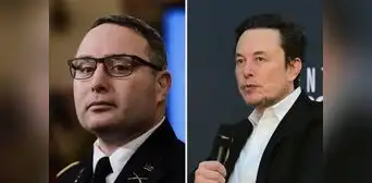 Elon Musk accused Alexander Vindman of betraying the US after calling him a "puppet" of Russia and Putin