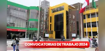¿Solo tienes secundaria? Municipalidad de Los Olivos ofrece oferta de trabajo con salarios de hasta S/1.600