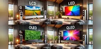 ¿Comprarás un Smart TV nuevo? Estas son las diferencias entre un televisor LCD, LED, OLED y QLED