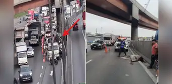 Tragedia en Panamericana Norte: persona muere tras ser embestida por camión de carga en Puente Caquetá Tragedia en Panamericana Norte: persona muere tras ser embestida por camión de carga en Puente Caquetá