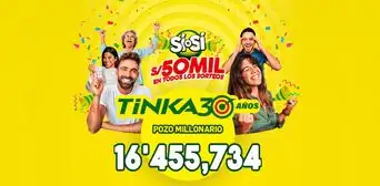 La Tinka tuvo 5 ganadores en sorteo del 1 de diciembre: conoce los resultados, jugada ganadora y premios del Pozo Millonario La Tinka tuvo 5 ganadores en sorteo del 1 de diciembre: conoce los resultados, jugada ganadora y premios del Pozo Millonario