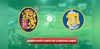 Quién ganó Caracas vs Magallanes HOY, 1 de diciembre: resultado y cómo quedó el sexto clásico por la LVBP 2024-25 Quién ganó Caracas vs Magallanes HOY, 1 de diciembre: resultado y cómo quedó el sexto clásico por la LVBP 2024-25