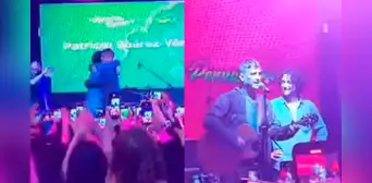 Vasco Madueño y su padre Guillermo Dávila cantan juntos por primera vez y se abrazan: “Estoy orgulloso de ti”