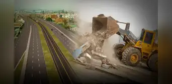Siguen los desalojos por obras de Vía Expresa Sur: Municipalidad de Lima derrumba predios de la Fuerza Aérea en Surco Siguen los desalojos por obras de Vía Expresa Sur: Municipalidad de Lima derrumba predios de la Fuerza Aérea en Surco