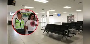 Fiscal es detenida en aeropuerto de Piura por robar morral con más de S/1.000 y celulares que encontró en el Jorge Chávez Fiscal es detenida en aeropuerto de Piura por robar morral con más de S/1.000 y celulares que encontró en el Jorge Chávez