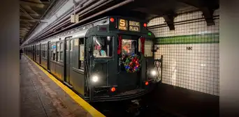 Navidad en el Metro de Nueva York: viaja al pasado en los trenes históricos de la MTA este diciembre en USA Navidad en el Metro de Nueva York: viaja al pasado en los trenes históricos de la MTA este diciembre en USA