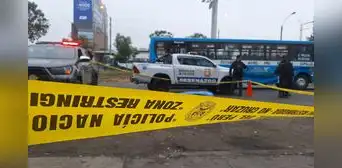 Hombre muere atropellado por un bus cuando viajaba a bordo de un scooter en Los Olivos