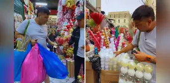 Youtuber visitó Centro de Lima y gastó S/2.000 en adornos de Navidad para decorar su árbol: "Están buenos los precios" Youtuber visitó Centro de Lima y gastó S/2.000 en adornos de Navidad para decorar su árbol: "Están buenos los precios"