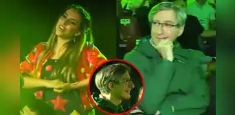 Hija de Federico Salazar hace su debut artístico y periodista conmueve con su reacción: "Desde chiquita iba para ese lado"