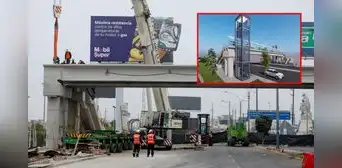 Inician montaje de gran puente del Callao que atraviesa la av. Faucett y estaría lista en enero después de casi 40 años