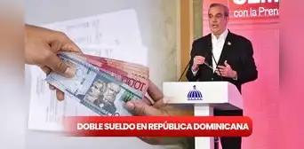 Doble sueldo en Republica Dominicana 2024: cómo calcular lo que me toca y fecha de pago oficial, según Ministerio de Trabajo Doble sueldo en Republica Dominicana 2024: cómo calcular lo que me toca y fecha de pago oficial, según Ministerio de Trabajo