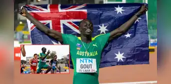Gout Gout, el velocista de 16 años considerado ''el nuevo Usain Bolt'': tuvo una destacada actuación en el Mundial de Atletismo en Lima y supera a atletas de mayor edad Gout Gout, el velocista de 16 años considerado ''el nuevo Usain Bolt'': tuvo una destacada actuación en el Mundial de Atletismo en Lima y supera a atletas de mayor edad