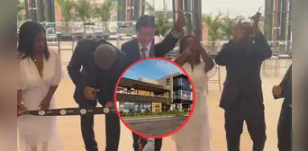 Jefferson Farfán apareció en su centro comercial 'KM40' para la inauguración: recorrió las tiendas con Doña Charo y sus hijos Jefferson Farfán apareció en su centro comercial 'KM40' para la inauguración: recorrió las tiendas con Doña Charo y sus hijos