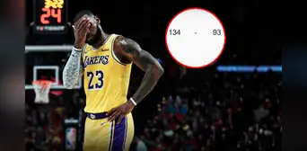 Los Angeles Lakers de LeBron James sufre paliza histórica en la NBA y estrella reacciona: "Es vergonzoso" Los Angeles Lakers de LeBron James sufre paliza histórica en la NBA y estrella reacciona: "Es vergonzoso"