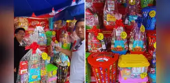 Peruano encontró canasta navideña a S/550 en feria de Santa Anita y quedó en shock: "Alcanza para 2 meses"