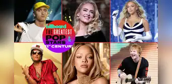 Billboard dio a conocer a los 25 artistas más importantes del siglo XXI y solo figura una cantante sudamericana Billboard dio a conocer a los 25 artistas más importantes del siglo XXI y solo figura una cantante sudamericana