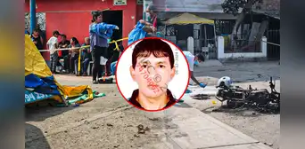 Balacera en fiesta deja un muerto y un sicario quemado en SJL: vecinos interceptan a los criminales en moto Balacera en fiesta deja un muerto y un sicario quemado en SJL: vecinos interceptan a los criminales en moto