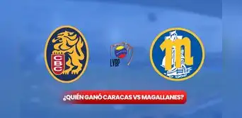 ¿Quién ganó Caracas vs Magallanes HOY, 6 de diciembre? Marcador final y cómo quedó el juego por la LVBP 2024 ¿Quién ganó Caracas vs Magallanes HOY, 6 de diciembre? Marcador final y cómo quedó el juego por la LVBP 2024