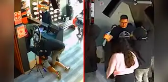 VES: encapuchados asaltan tienda de zapatillas recién inaugurada y roban pertenencias a clientes VES: encapuchados asaltan tienda de zapatillas recién inaugurada y roban pertenencias a clientes