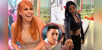 Magaly Medina se burla de Christian Cueva por íntimo regalo a Pamela Franco: "Así no era con Pamela López" Magaly Medina se burla de Christian Cueva por íntimo regalo a Pamela Franco: "Así no era con Pamela López"