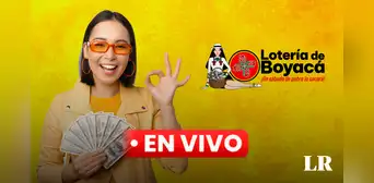 Lotería de Boyacá EN VIVO, TRANSMISIÓN del sorteo 4549 vía Canal Trece: RESULTADOS del sorteo colombiano hoy, 7 de diciembre Lotería de Boyacá EN VIVO, TRANSMISIÓN del sorteo 4549 vía Canal Trece: RESULTADOS del sorteo colombiano hoy, 7 de diciembre