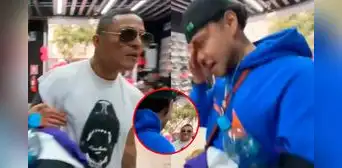 Tiktoker que coqueteó con Samantha Batallanos acusa a Jonathan Maicelo de agredirlo en la cara: "Le va a salir caro"